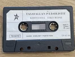 Tasavallan pääsolistit - Rohkeimmat vitsit 1982, TP-82-101 -C-kasetti / C-cassette