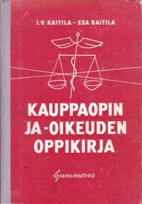 Kauppaopin ja -oikeuden oppikirja, 1959. 15.p.