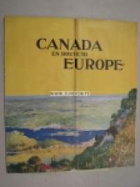 Canada en route to Europe -matkaesite
