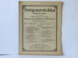 Snégourotchka - Duo. Snegourotchka et Misguir