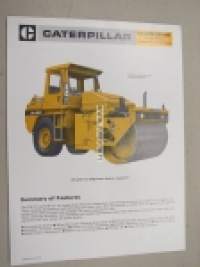 Caterpillar CB-523 / CB-521 Single Drum Vibratory Compactor jyrä-myyntiesite