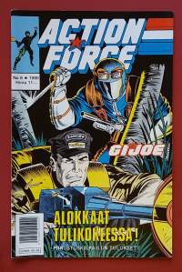Action Force - G.I. Joe 6/1990.  Erikoistehtävä Himalajalla. (Sarjakuvat, sopiva keräilykappaleeksi)