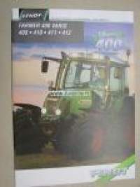 Fendt Farmer 400 Vario 409, 410, 411, 412 traktori -myyntiesite, saksankielinen