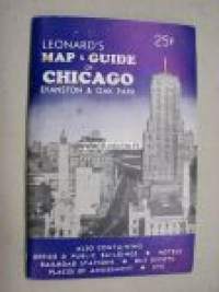 Leonard´s Map &amp; Guide of Chicago -matkailuesite ja kartta