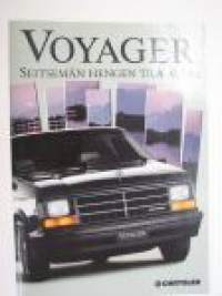 Chrysler Voyager -myyntiesite