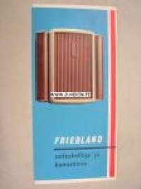 Friedland soittokelloja ja kumistimia -esite