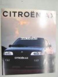 Citroën AX -myyntiesite