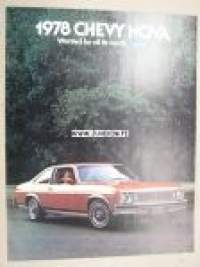 Chevrolet Chevy Nova 1978 -myyntiesite
