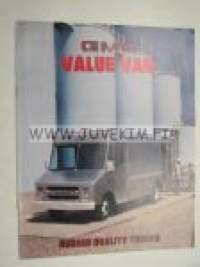 GMC Value Van 1981 -myyntiesite
