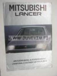 Mitsubishi Lancer -myyntiesite