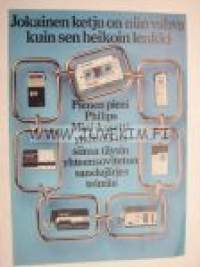 Philips Mini-kasetti sanelujärjestelmä -esite