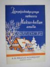Malcus Hella (Ab Malcus Holmquist, Halmstad) -myyntiesite