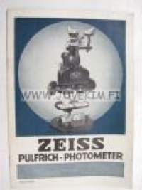 Zeiss Pulfrich-photometer -esite