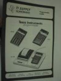 Texas Instruments programmable calculators -myyntiesite