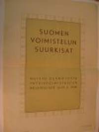 Suomen voimistelun suurkisat 16-19.6.1938