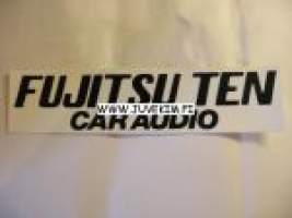 Fujitsu Ten Car Audio -tarra