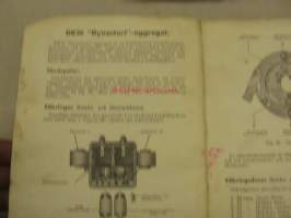 DKW 1938 Instruktionsbok 
