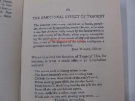 Tragedy. Serious drama in relation to Aristotle&#039;s poetics