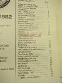 TUMP 1982 Turun Moottoripyöräilijät ry -vuosijulkaisu