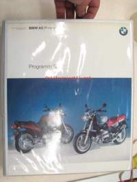 BMW Motorcycle programme 1995 / Lehdistökansio kuvineen
