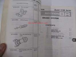 Datsun Model C120 series Chassis and Body Service Manual -korjaamokirja