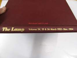 The Lamp volumes 34, 35, 36 March 1952-Nov. 1954 -Esson asiakaslehti