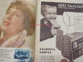 Kotiliesi 1962 nr 4 helmikuu.  mm Valokuvissa  neljä polvea kuvassa Ida Haakana , Aino Jämsén , Irma Puttonen ja Maria Puttonen . Tilanhoitaja Väinö Nikkilä