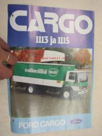 Ford Cargo 1113, 1115 -myyntiesite