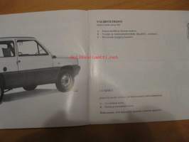Fiat Panda 1982 -käsikirja
