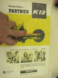 Partner K12 moottorileikkuri -myyntiesite
