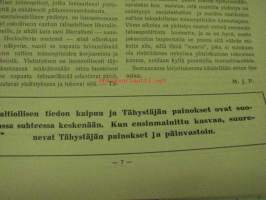 Tähystäjä poliittis-kirjallinen viikkolehti 1929 nr 6 (Yrjö ruutu, Elmo Kaila, Martti Pesonen, E.A. Aaltio, elsa Enäjärvi)