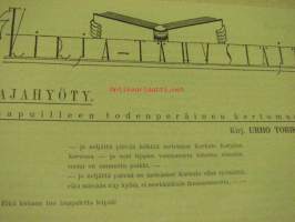 Tähystäjä poliittis-kirjallinen viikkolehti 1929 nr 31-32 (Yrjö Ruutu, Elmo Kaila, Martti Pesonen, E.A. Aaltio)