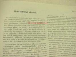 Tähystäjä poliittis-kirjallinen viikkolehti 1929 nr 33-34 (Yrjö Ruutu, Elmo Kaila, Martti Pesonen, E.A. Aaltio)