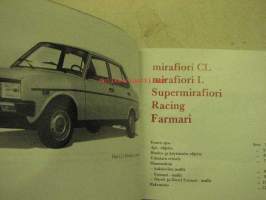 Fiat 131 Käsikirja