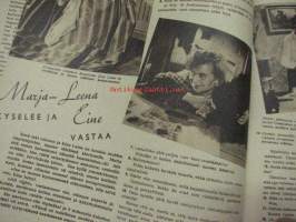 Elokuva-Aitta 1944 nr 11-12, (kansikuvassa) Irina Baronova, Edvin Laine, Joan Crawfordin jatko-elämäkerta, Eine Laine