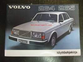 Volvo 264 / 265 - käyttöohjekirja 1977