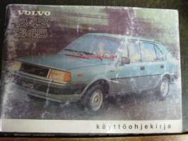 Volvo 343 345 -  käyttöohjekirja 1981
