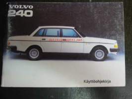 Volvo 240  -käyttöohjekirja  1984