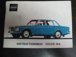 Volvo 164 Instruktionsbok käyttöohjekirja 1972