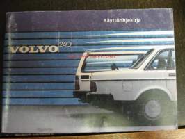 Volvo 240  -käyttöohjekirja  1985
