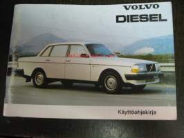 Volvo Diesel 240 -käyttöohjekirja 1983