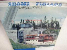 Suomi-Finland (Lappeenranta) Soskua - sulku (hörylaiva Orivesi) -matkamuistoviiri / souvenier pennant