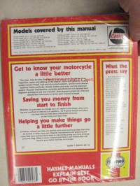 Honda XL/XR 80, 100, 125, 185 &amp; 200 2-valve models  80cc-99cc-124cc-180cc-195cc. 1978-1987 Owner´s workshop manual -(omistajan) korjaamokäsikirja
