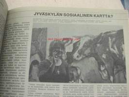 Taide 1972 nr 3, mm. artikkelit Taiteilijan rooli ja yhteiskunta, Politisoikaa taideloulutus, Taiteilijakouluutuksen alennustila, Aimo Kanerva, Mikä on sarjakuvien