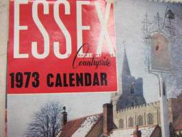 Essex Countryside 1973 Calendar -englantilainen seinäkalenteri