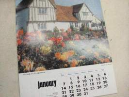 Essex Countryside 1973 Calendar -englantilainen seinäkalenteri