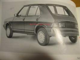 Fiat Ritmo 60-70-85 - käsikirja 1983