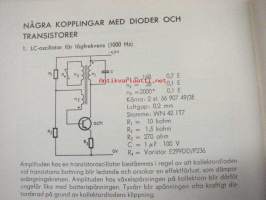 Philips Halvledare transistorer och dioder -komponenttiluettelo ruotsiksi