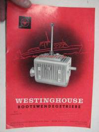 Westinghouse bootswendegetriebe -myyntiesite
