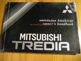 Mitsubishi Tredia  -käyttöohjekirja 1982